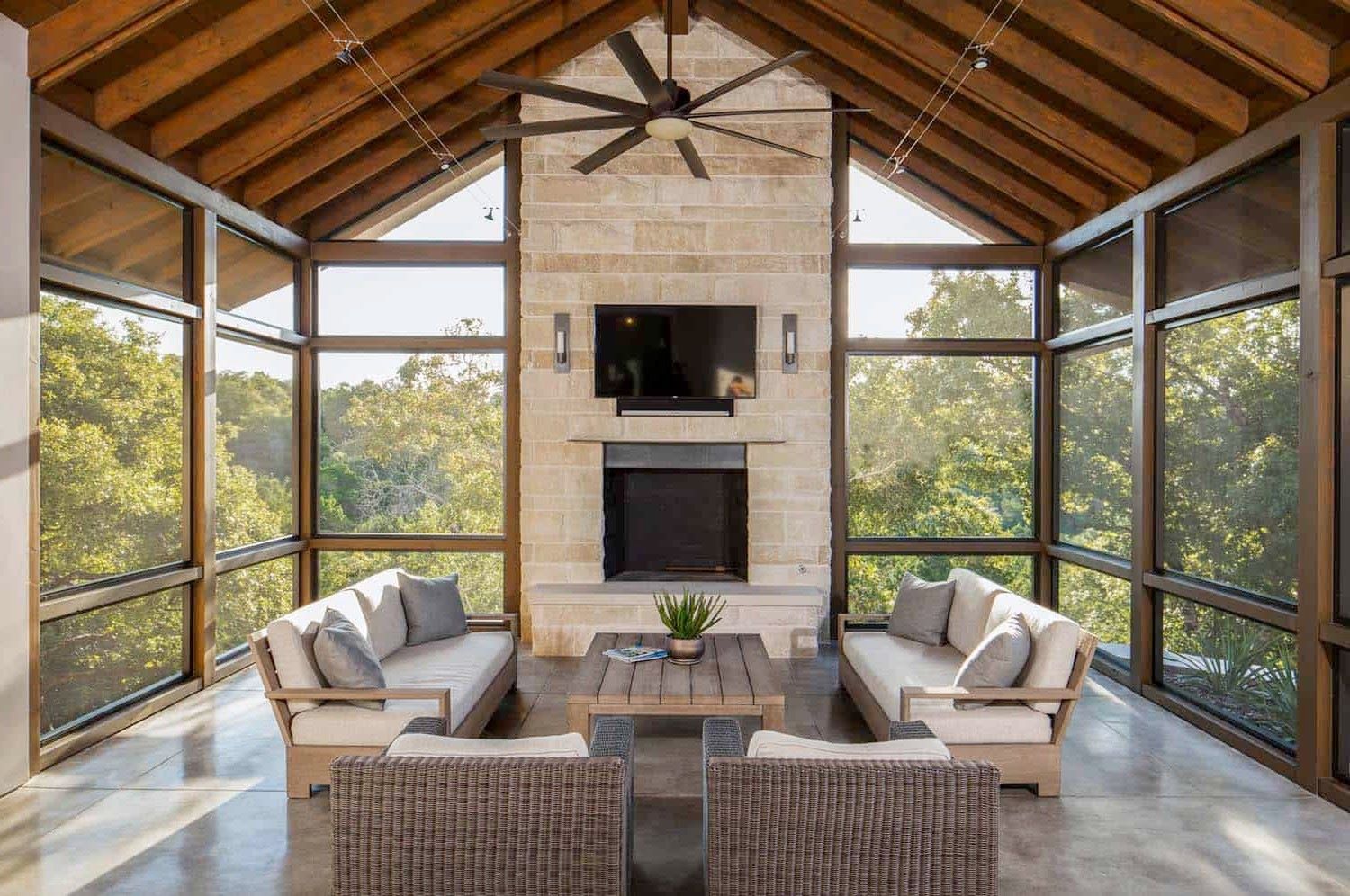 How To Build A Screened In Porch On Concrete